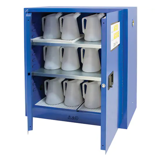 Corrosive Liquids Cabinet, 30 gal., 43" x 44" x 18"