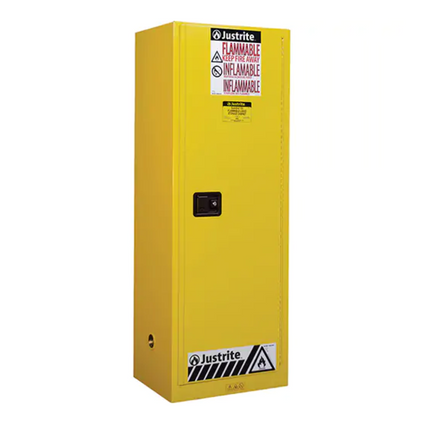Sure-Grip® EX Slimline Flammable Safety Cabinet, 22 gal., 1 Door, 23.25