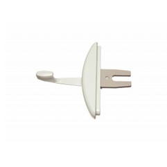 Maxim Lock, Slider MPT Long Multi w/gasket (Zinc - C1) White