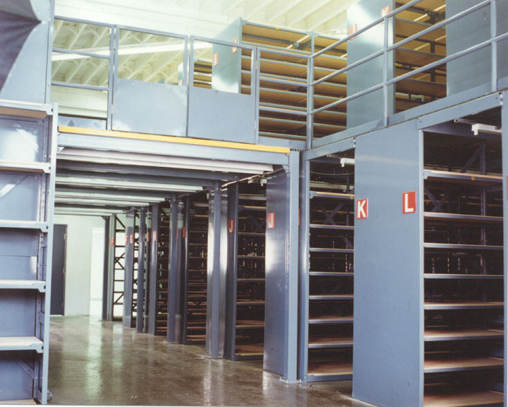 Mezzanine and Tunnel Storage