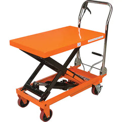 Hydraulic Scissor Lift Table, 32" L x 19-3/4" W, Steel, 660 lbs. Capacity