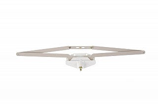 Roto Gear Awning Opr 21.5" White  (Zinc - C18)