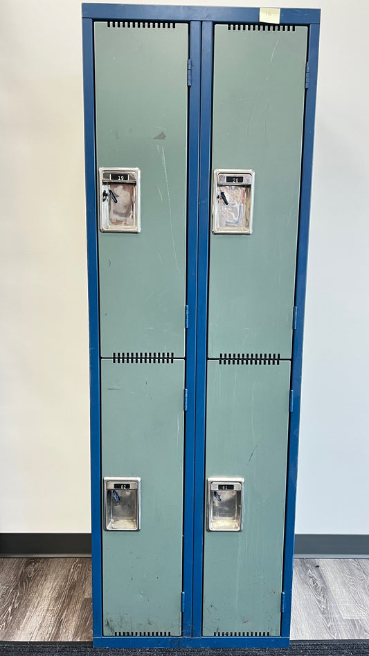 Metal Locker 2-Tier / 2-Bank
