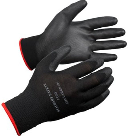 Polyester Knit Polyurethane Coated General Purpose Glove