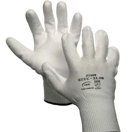 Cut A2 HPPE-Nylon PU Coated Glove w/ Reinforced Thumb