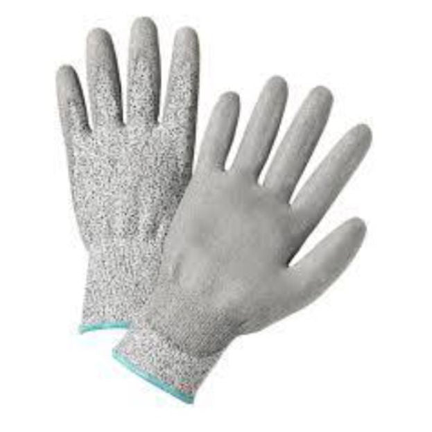 Code 195-Cut A2 HPPE-Nylon Polyurethane Coated Glove