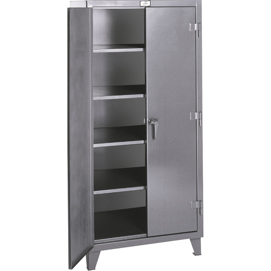 Rough & Tough Storage Cabinets, Steel, 4 Shelves