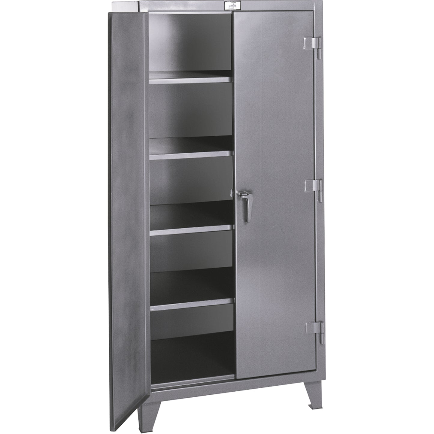Rough & Tough Storage Cabinets, Steel, 4 Shelves, 72" H x 36" W x 24" D