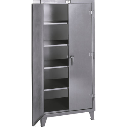 Rough & Tough Storage Cabinets, Steel, 4 Shelves, 72