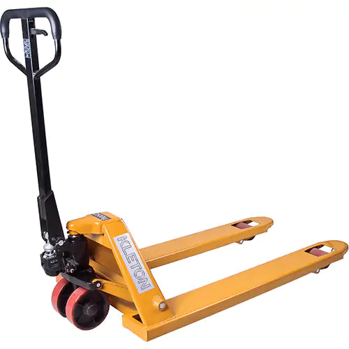 Hydraulic Pallet Trucks, Steel, 48" L x 27" W, 5500 lbs. Capacity