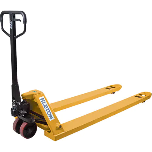 6' Long Fork Hydraulic Pallet Trucks, 72" L x 27" W, 3300 lbs. Capacity