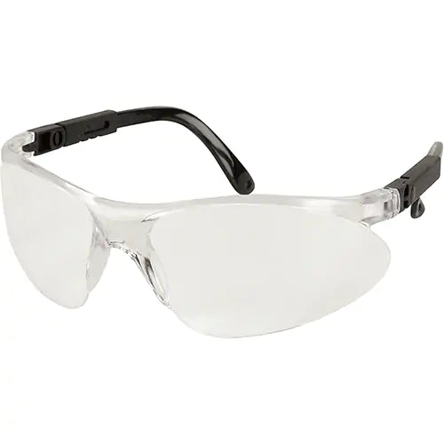JS405 Safety Glasses, Clear Lens, Anti-Fog/Anti-Scratch Coating