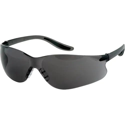 Z500 Series Safety Glasses, Grey/Smoke Lens, Anti-Scratch Coating